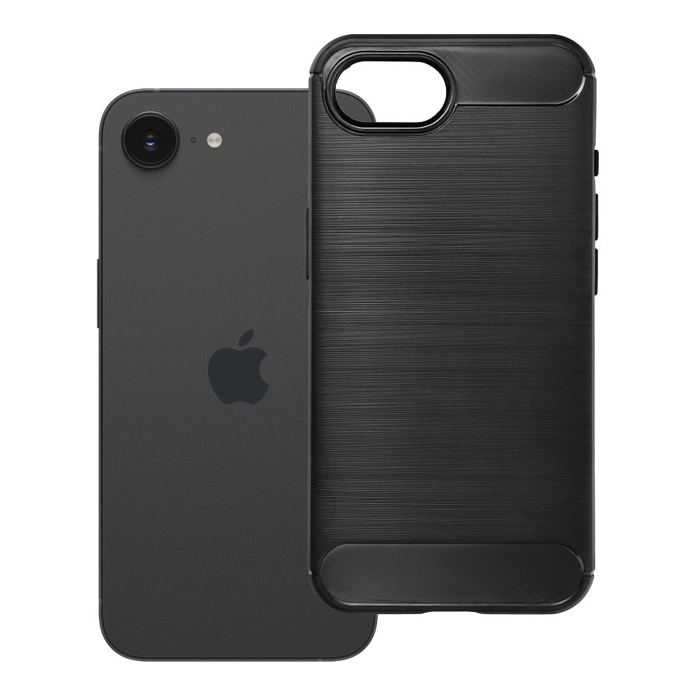 Suojakuori iPhone 16e (SE 4 2025) / 17e Carbon 2.0 musta