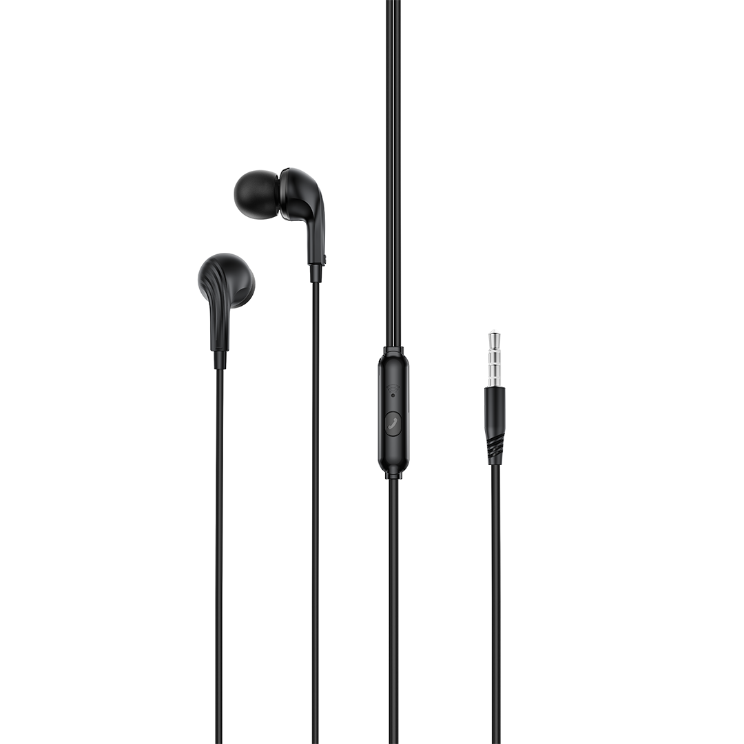 XO EP86 langalliset kuulokkeet 3,5mm-liittimellä, mustat