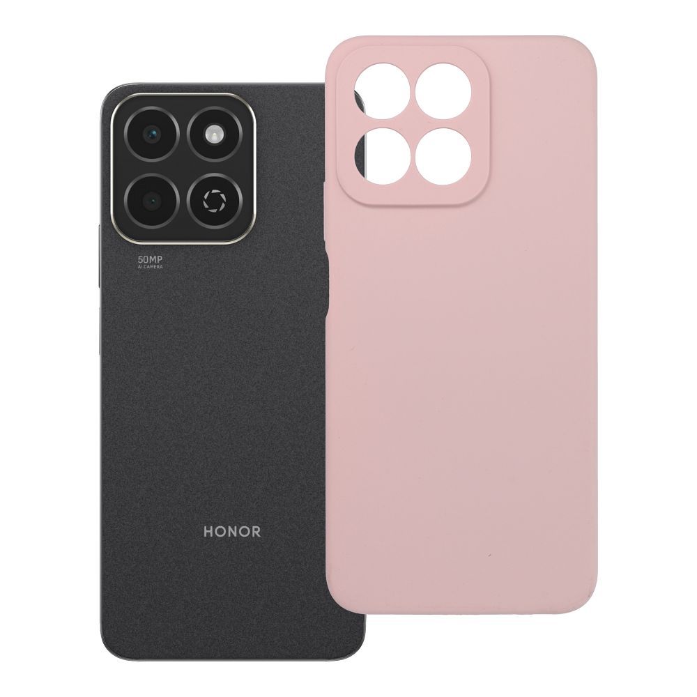 Silikoninen suojakuori Honor 200 SMART:lle 2mm puuterinvaaleanpunainen