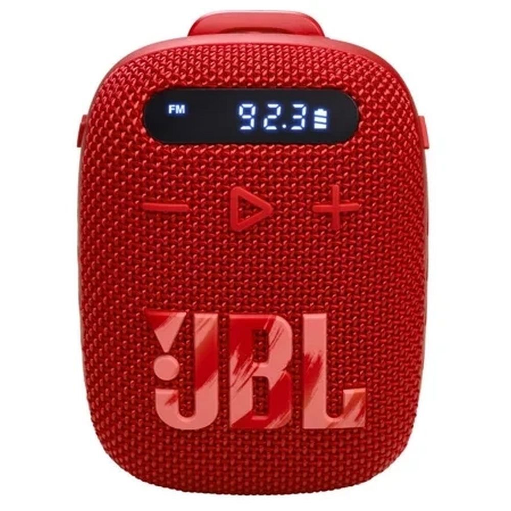 Langaton kaiutin JBL Wind 3 ohjaustangon pidikkeellä punainen
