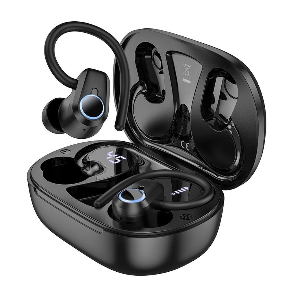 HOCO langattomat Bluetooth-kuulokkeet TWS EQ8 mustat