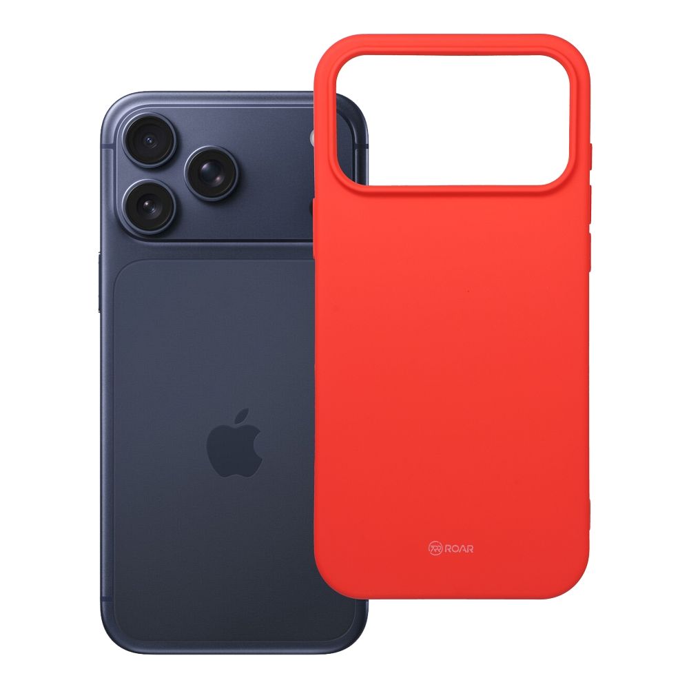 ROAR ALL DAY COLORFUL JELLY Suojakuori IPHONE 17 Pro Max:lle persikkapinkki