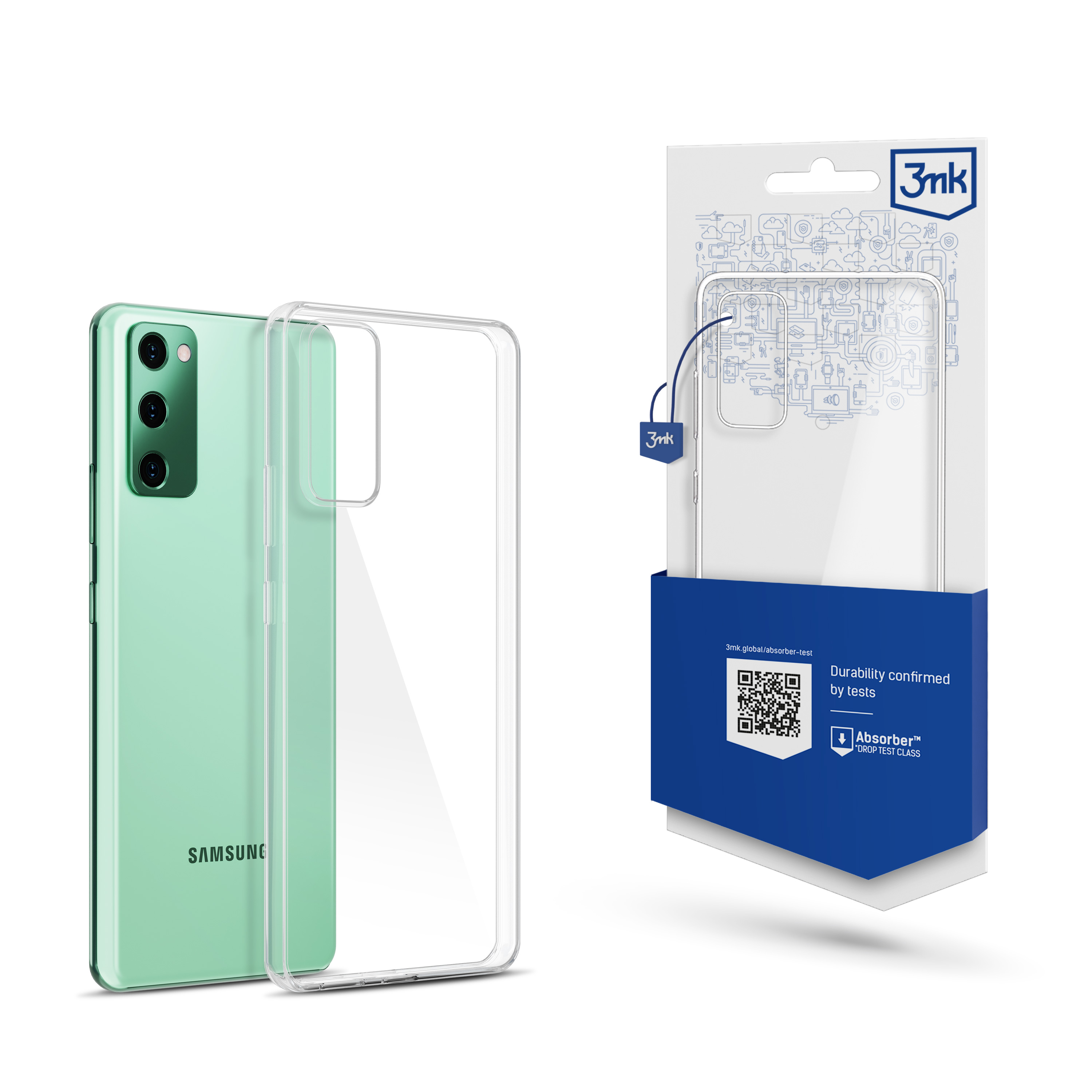 Samsung Galaxy S20 FE 5G - 3mk läpinäkyvä suojakuori