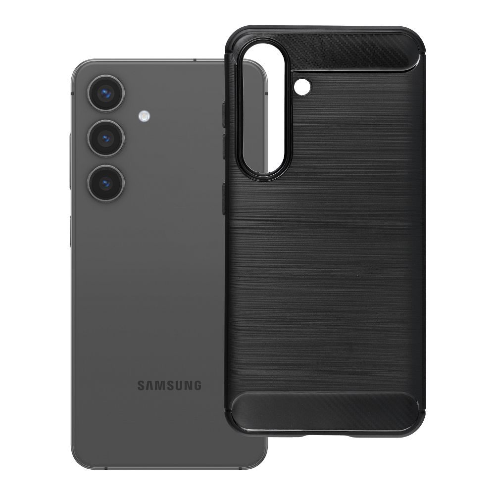 Suojakuori Samsung S24 Carbon 2.0 musta