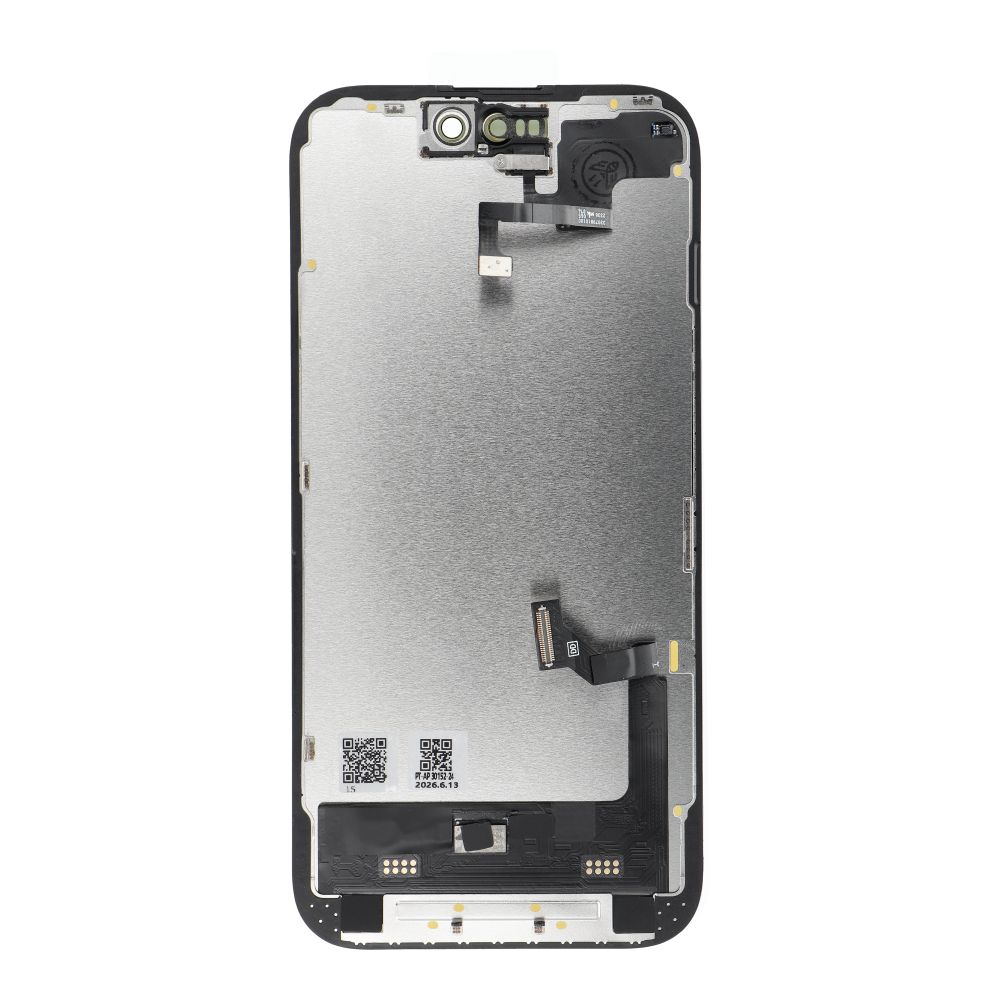 FixCell LCD-näyttö IPHONE 15:lle SOFT OLED 120Hz lähestymisvaloanturin flex-kaapeli (diagnosoitavissa: käytetty)