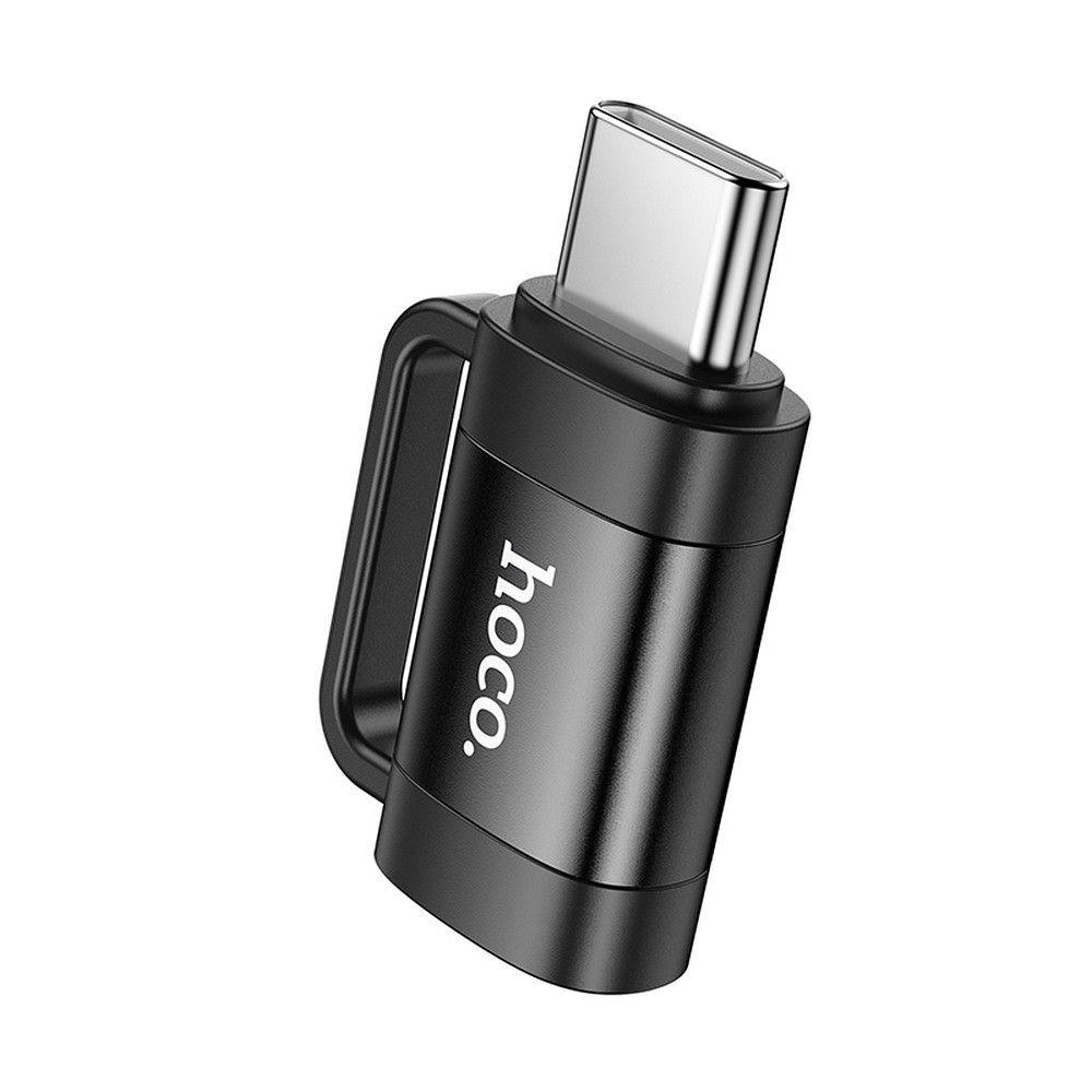 Sovitin Hoco (UA31E) USB-C - Lightning (OTG) musta