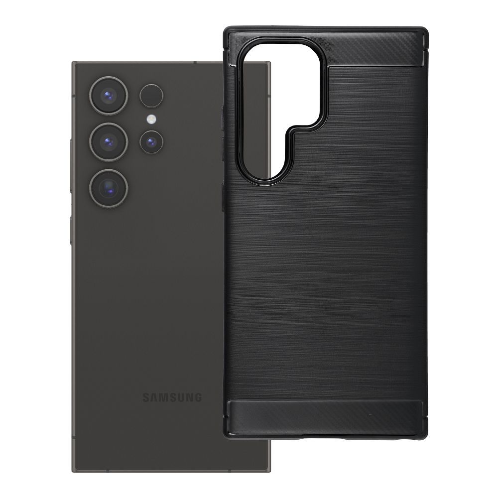 Suojakuori Samsung S24 ULTRA Carbon 2.0 musta