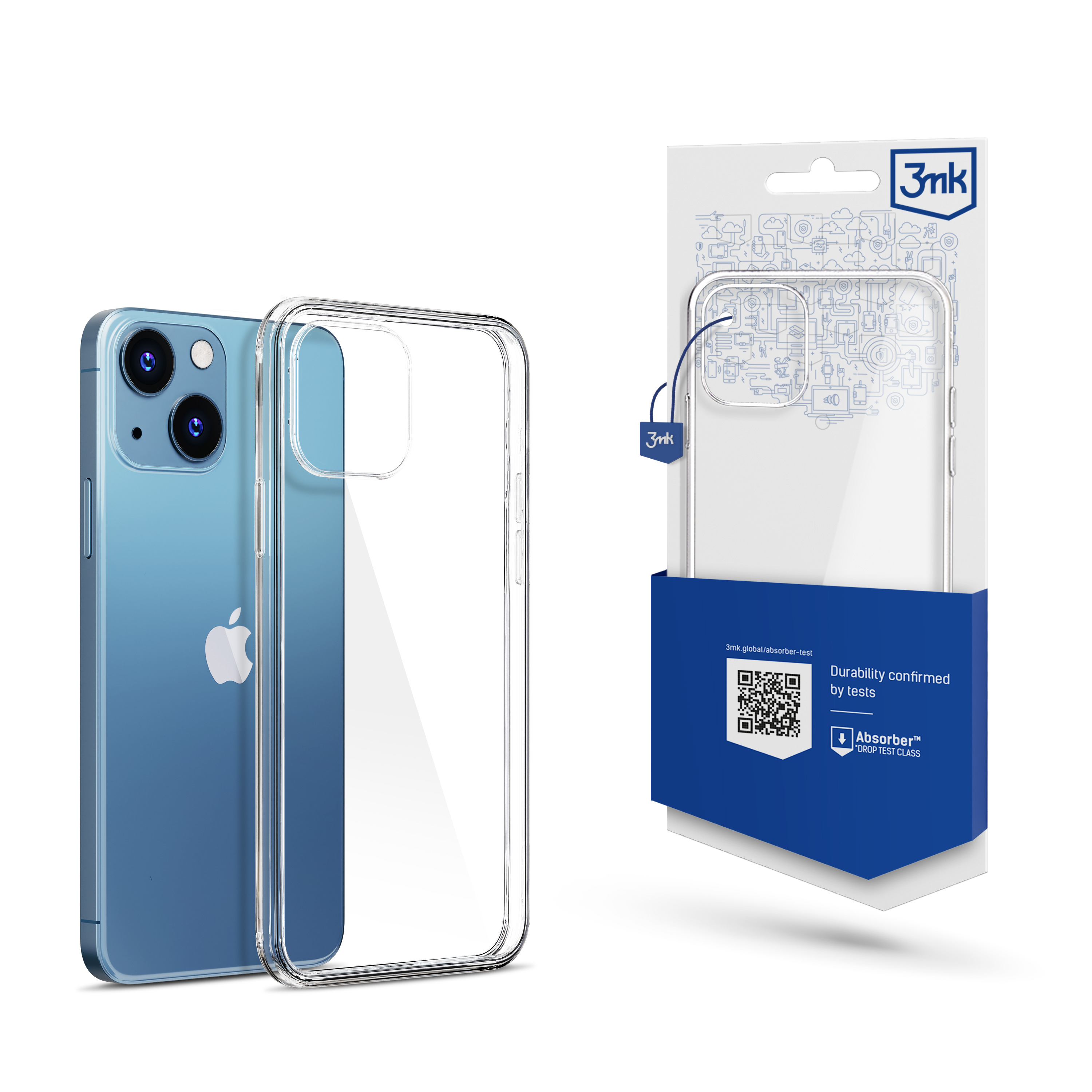 Apple iPhone 13 Mini - 3mk kirkas kotelo