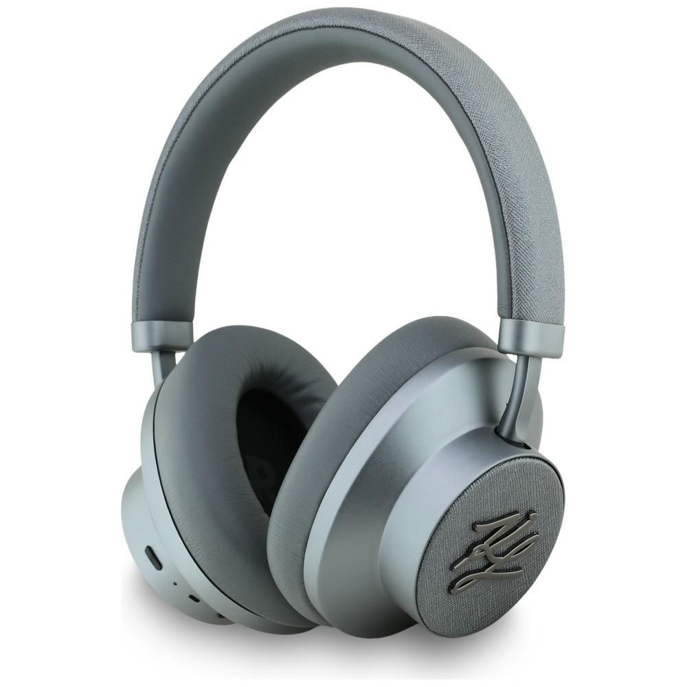 Karl Lagerfeld Grained Initials - Bluetooth ANC -kuulokkeet (harmaa)