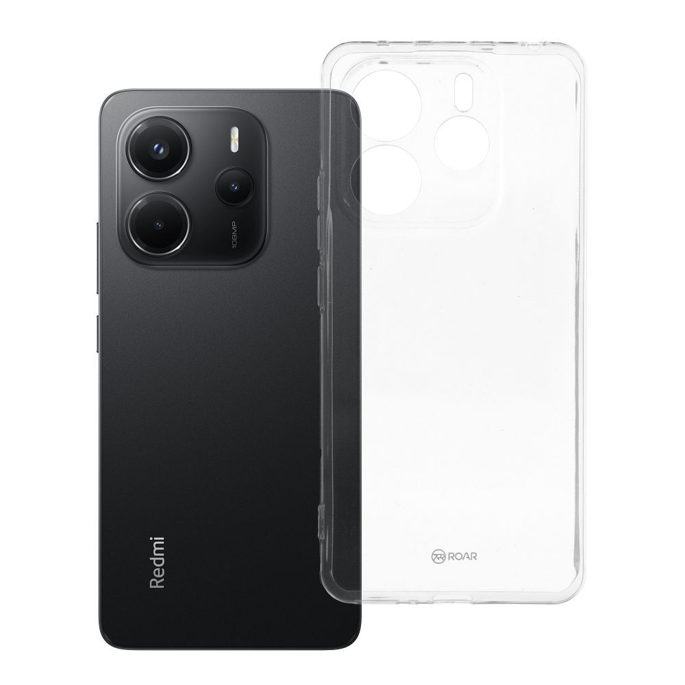 ROAR JELLY suojakuori Xiaomi Redmi Note 14 5G - läpinäkyvä