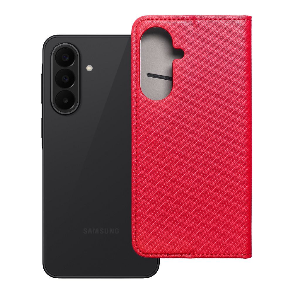 Läppäkotelo Samsung A27 Smart Case Book punainen