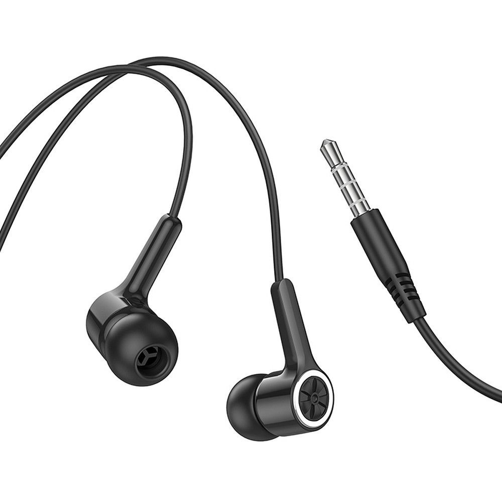 Hoco M104 langalliset nappikuulokkeet Jack 3,5mm - musta
