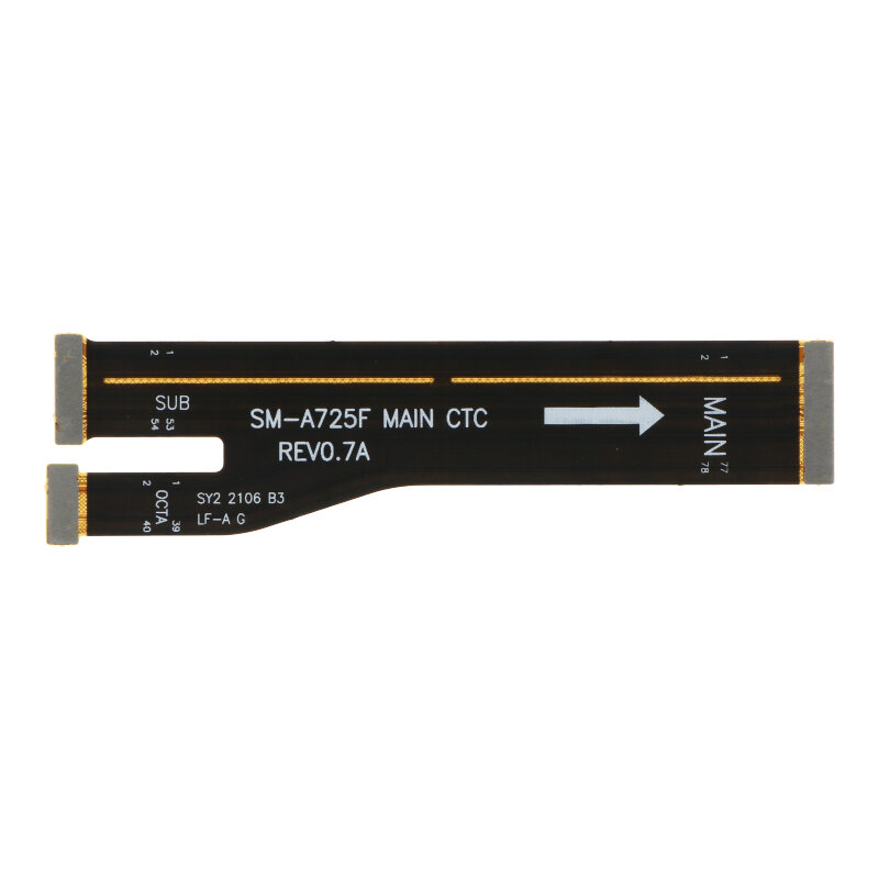 Samsung A725 / A726 A72 4G / A72 5G pää-flex-kaapeli (SUB-OCTA) HQ