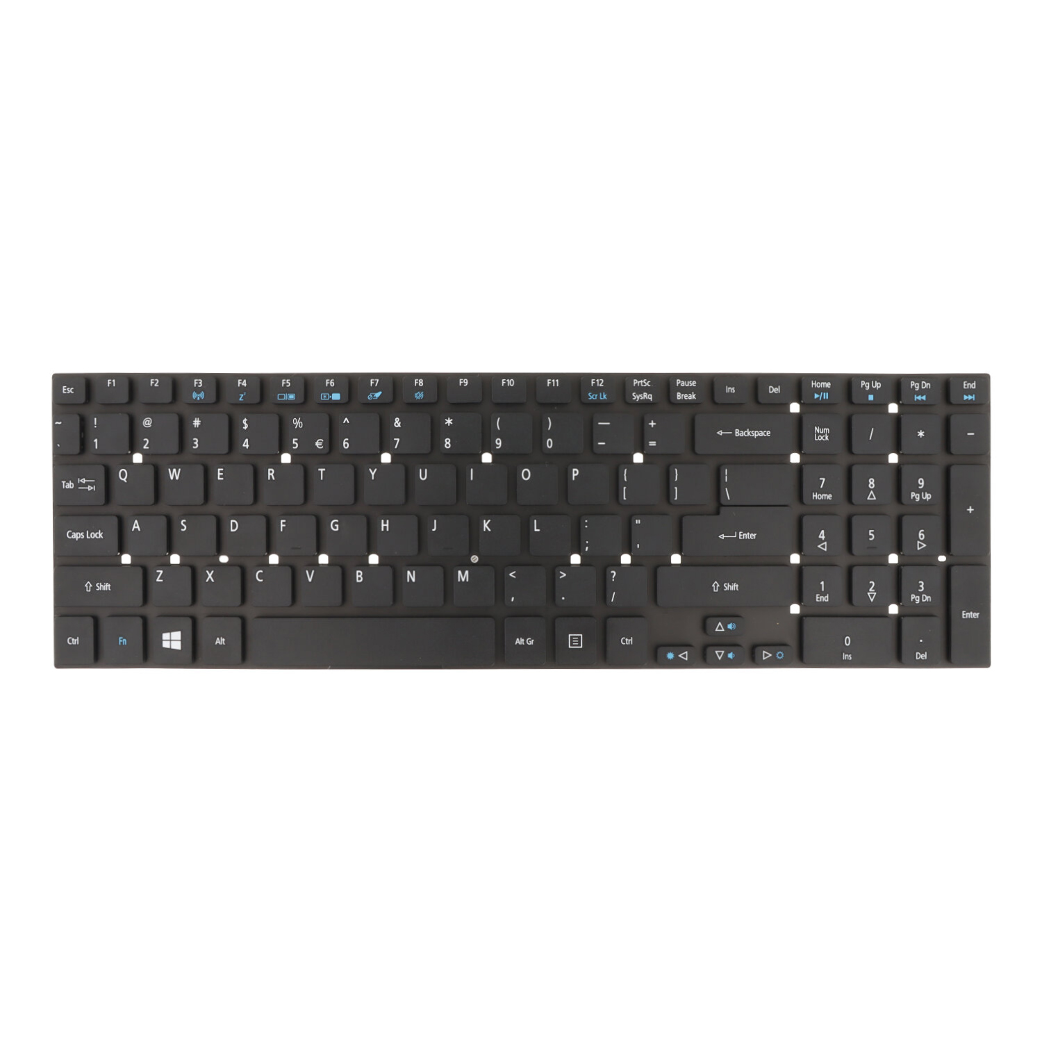 Näppäimistö Acer Aspire 5830 5830G 5830T 5830TG 5755 5755G V3-571G V3-551 V3-771G ES1-512 E5-571 E5-771 E1-522