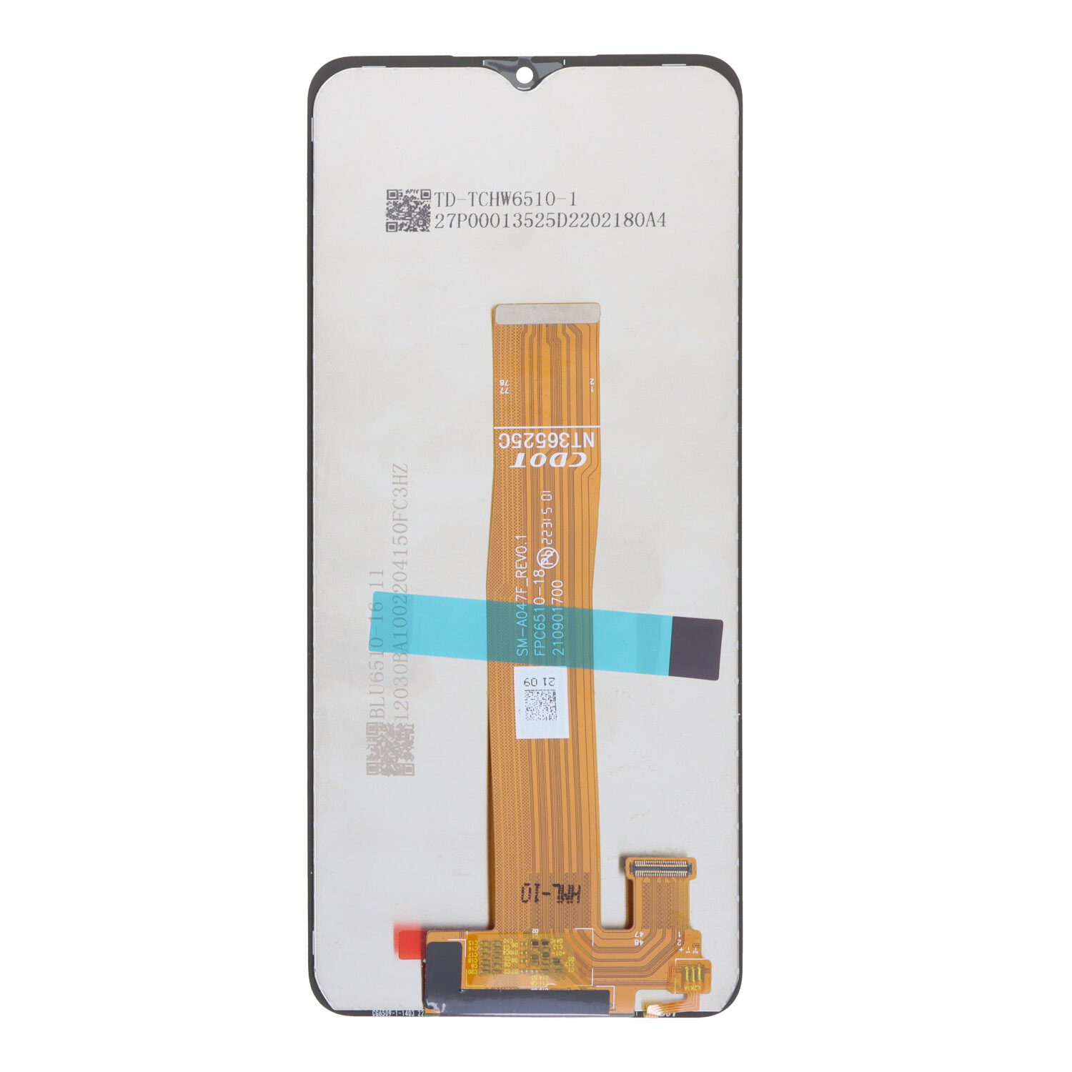 Ekranas Samsung A04S A047 2022 su lietimui jautriu stikliuku juodas OEM