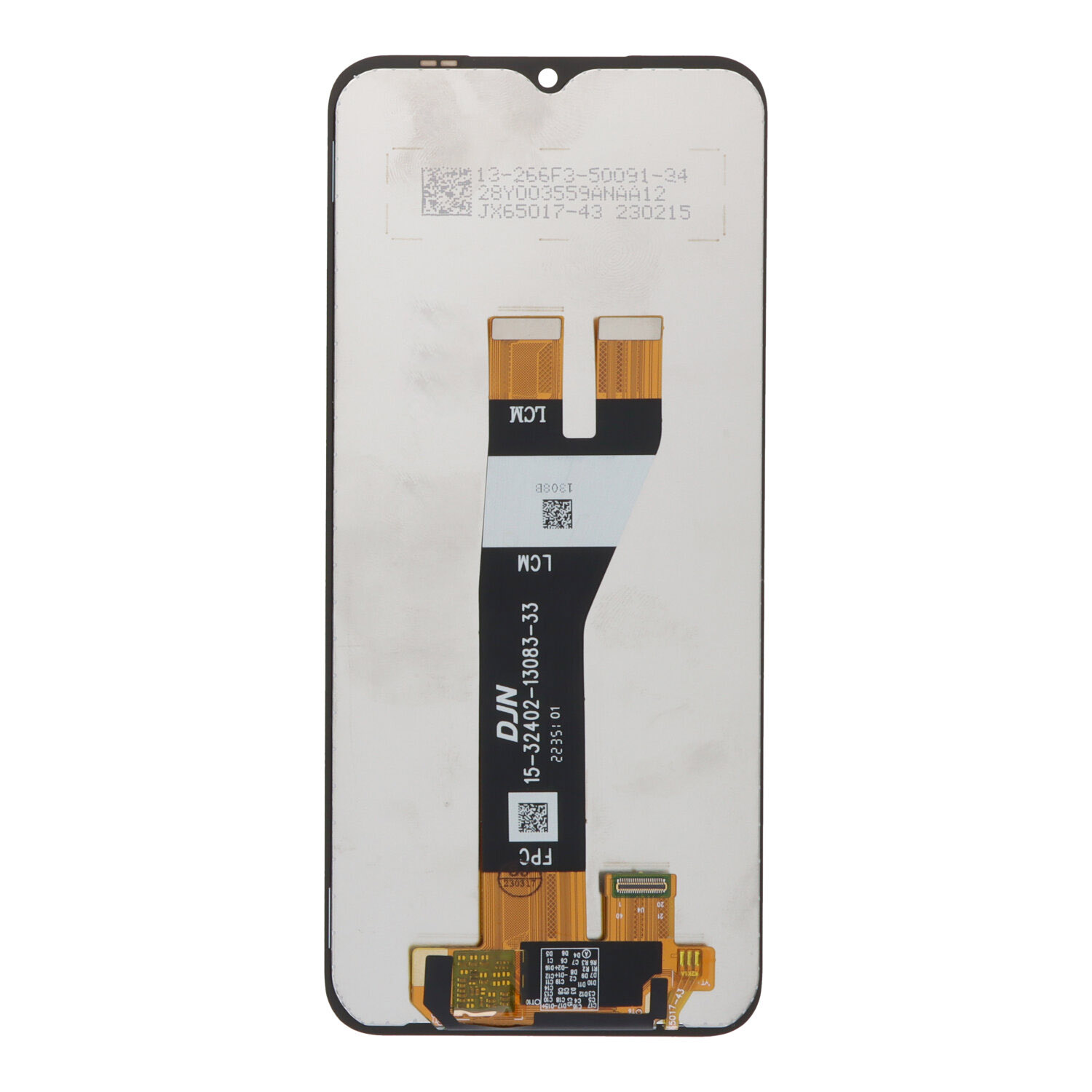 Näyttö Samsung A14 5G A146 2023 kosketuslasilla musta OEM