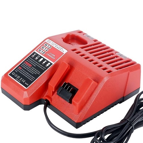 Sähkötyökalun akkulaturi MILWAUKEE N12N14N18, 10.8V-18V, 3A, Li-ion