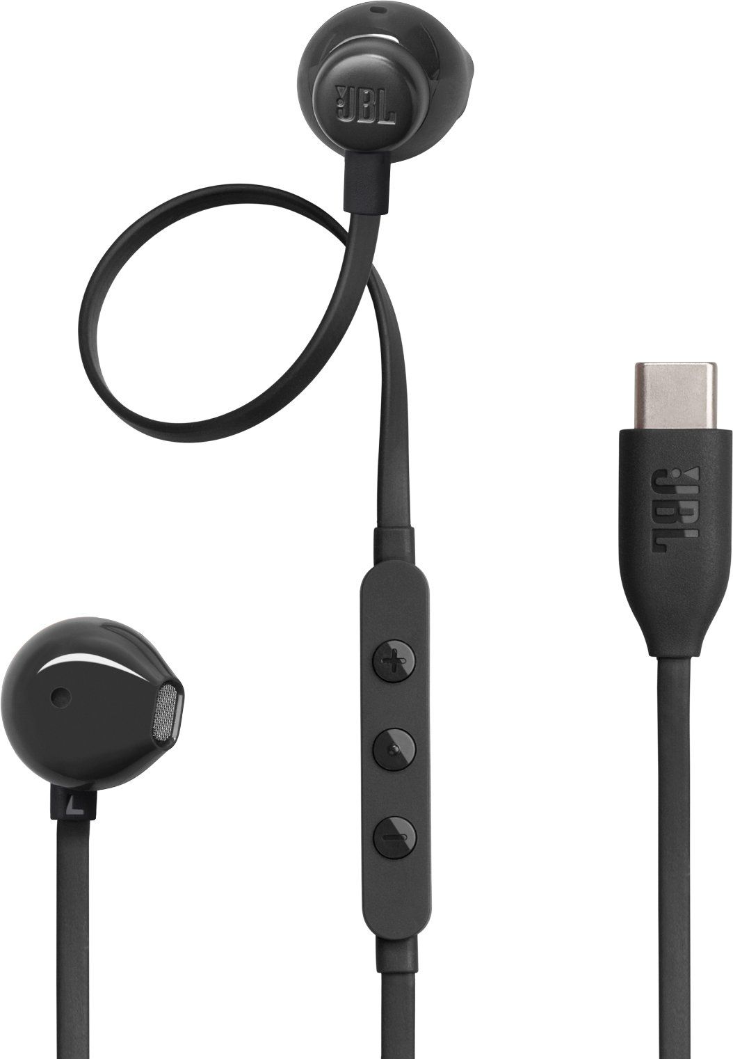 Langalliset kuulokkeet USB C JBL 305C musta