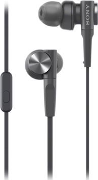 Langalliset kuulokkeet Jack 3,5 mm Sony MDR-XB55APB musta