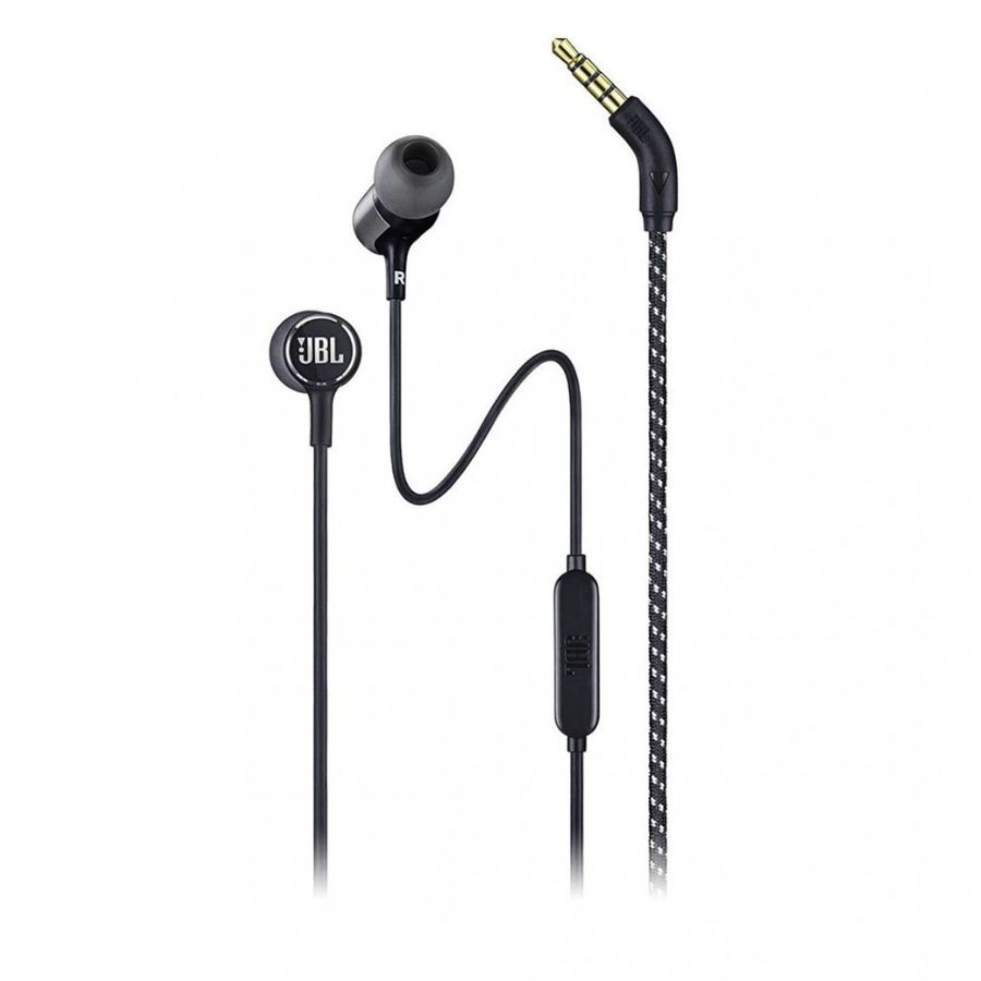 Langalliset kuulokkeet Jack 3,5 mm mikrofonilla JBL T50HI 360 musta