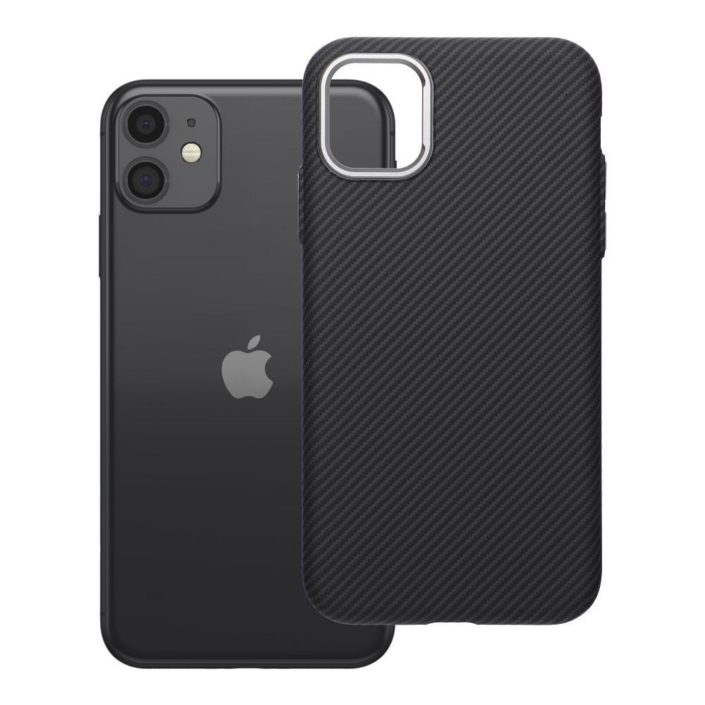 MagSafe-yhteensopiva K-Look-suojakuori iPhone 11, musta