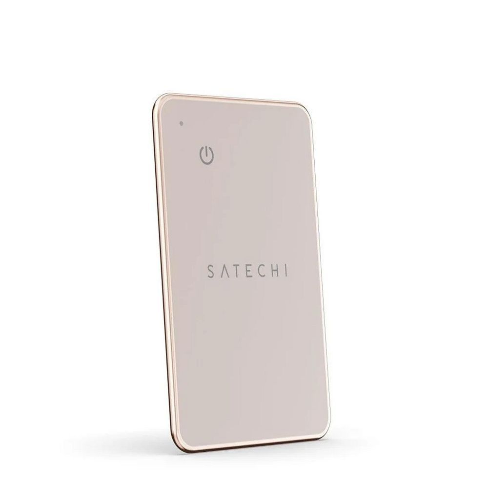 Satechi Apple Find My Yhteensopiva Korttipaikannin ST-LFAWCR Desert Rose