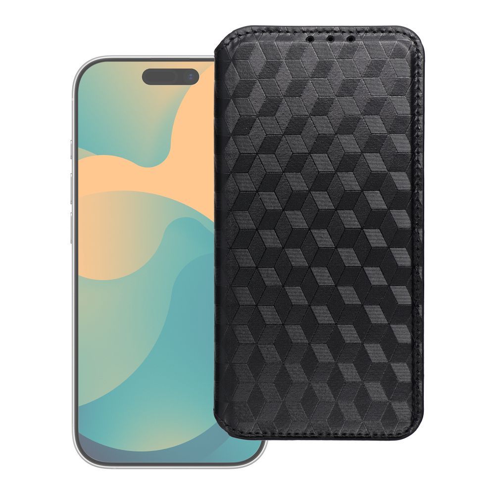 Läppäkotelo Xiaomi Redmi NOTE 15 PRO Plus 5G Cubic Book musta