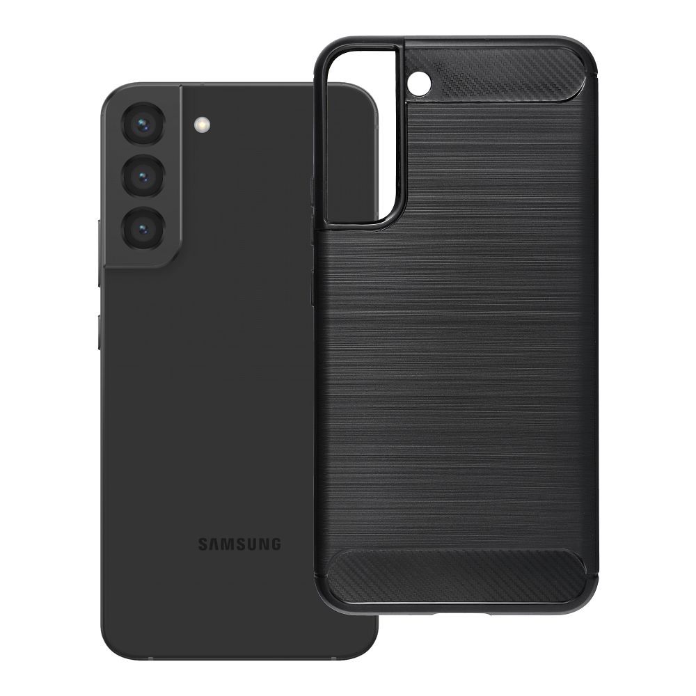 Suojakuori Samsung S22 PLUS Carbon 2.0 musta