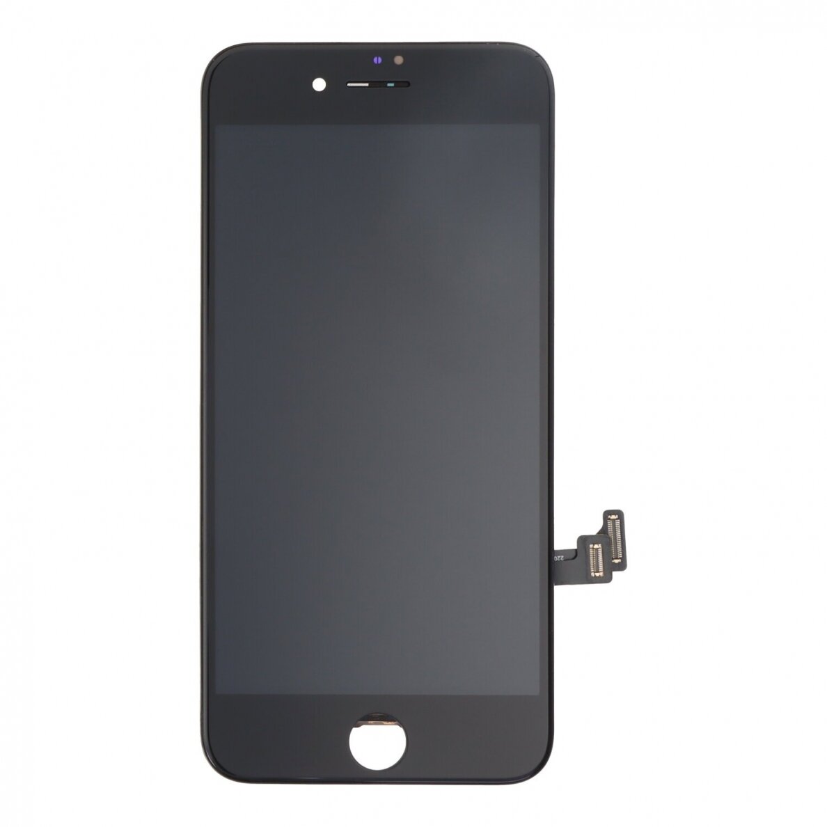 iPhone 8 / SE 2020 / SE 2022 -näyttö kosketuslasilla, musta, Premium ESR+Full View, 380-450 cd/m²