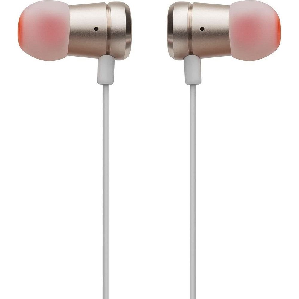 Langalliset kuulokkeet JBL T290 mikrofonilla, Jack 3,5mm, kultaiset