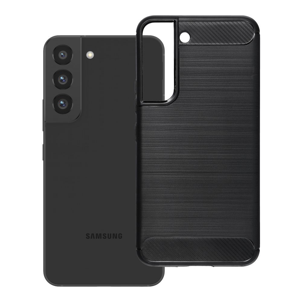 Suojakuori SAMSUNG S22 Carbon 2.0 musta