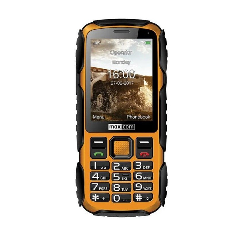 Matkapuhelin - MAXCOM MM 920L STRONG keltainen