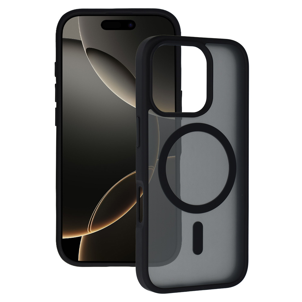 Tel Protect Aura Matte Magsafe Case for Iphone 16 Pro black