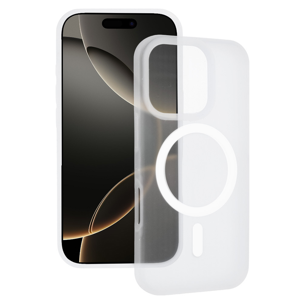 Tel Protect Mist Matte Magsafe Case for Iphone 16 Pro transparent