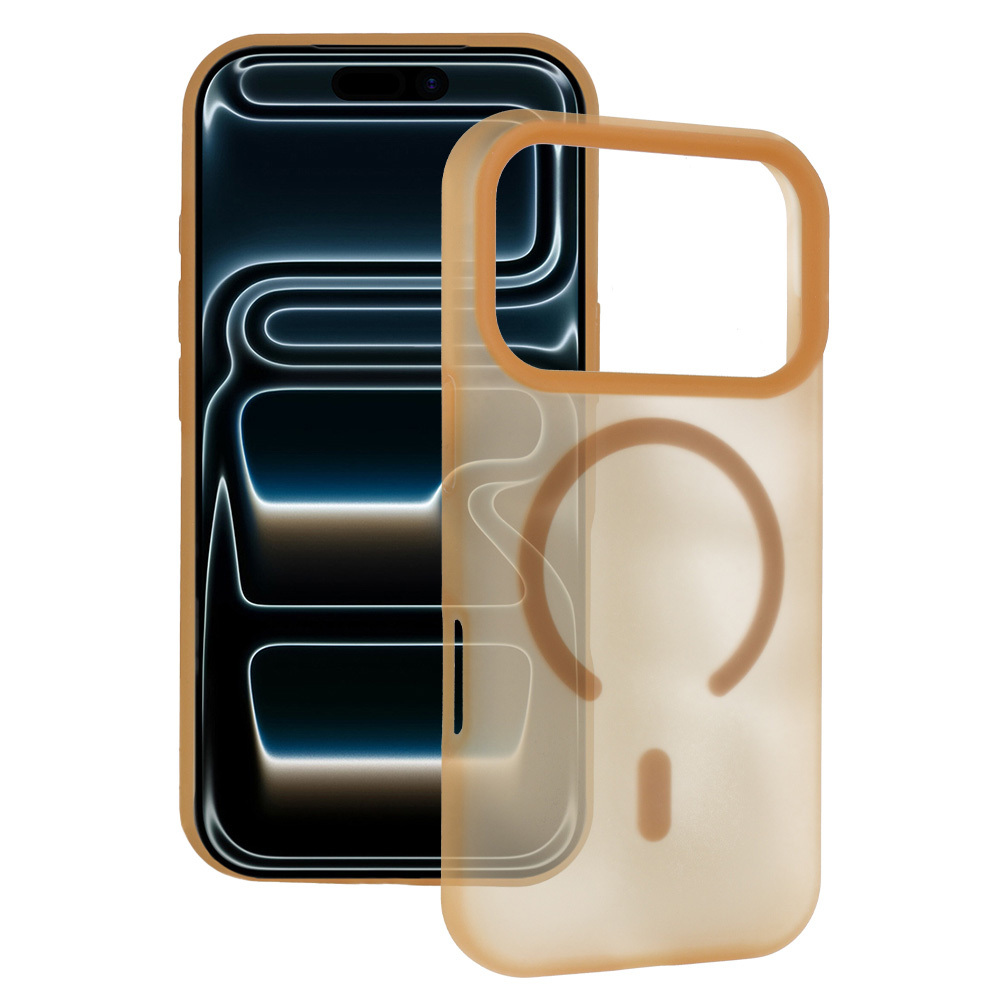 Tel Protect Mist Matte Magsafe Case for Samsung Galaxy A17 5G coffee brown