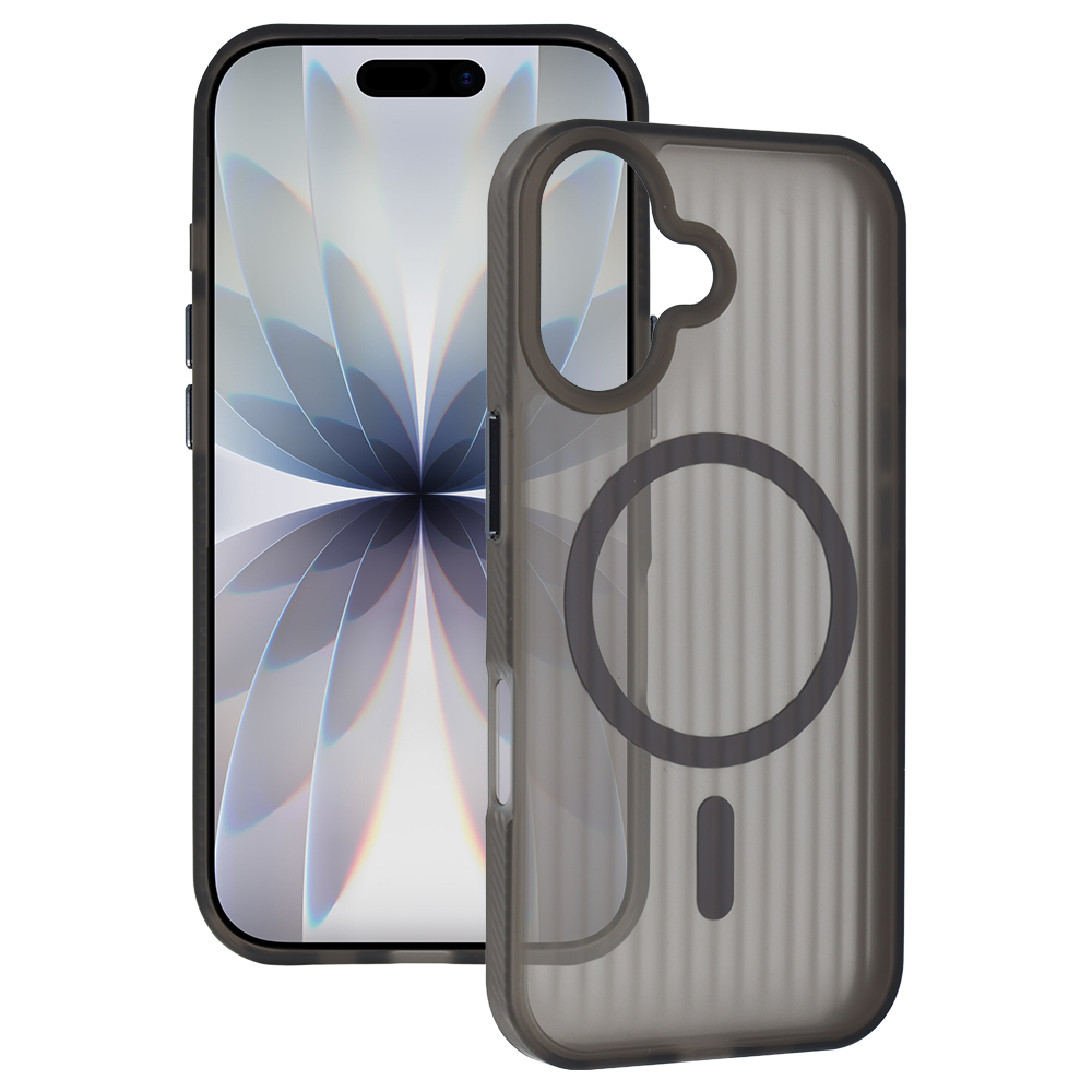 Tel Protect Twist Magsafe suojakuori Iphone 17 grafiitti