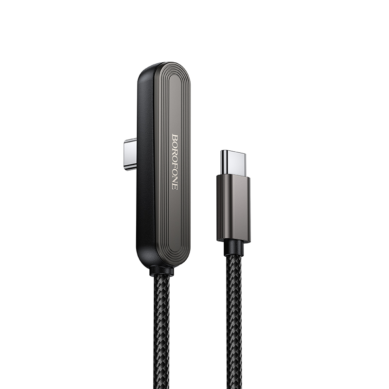 Borofone kaapeli BX125 Pacifico - Type C - Type C - PD 60W 1 metri musta