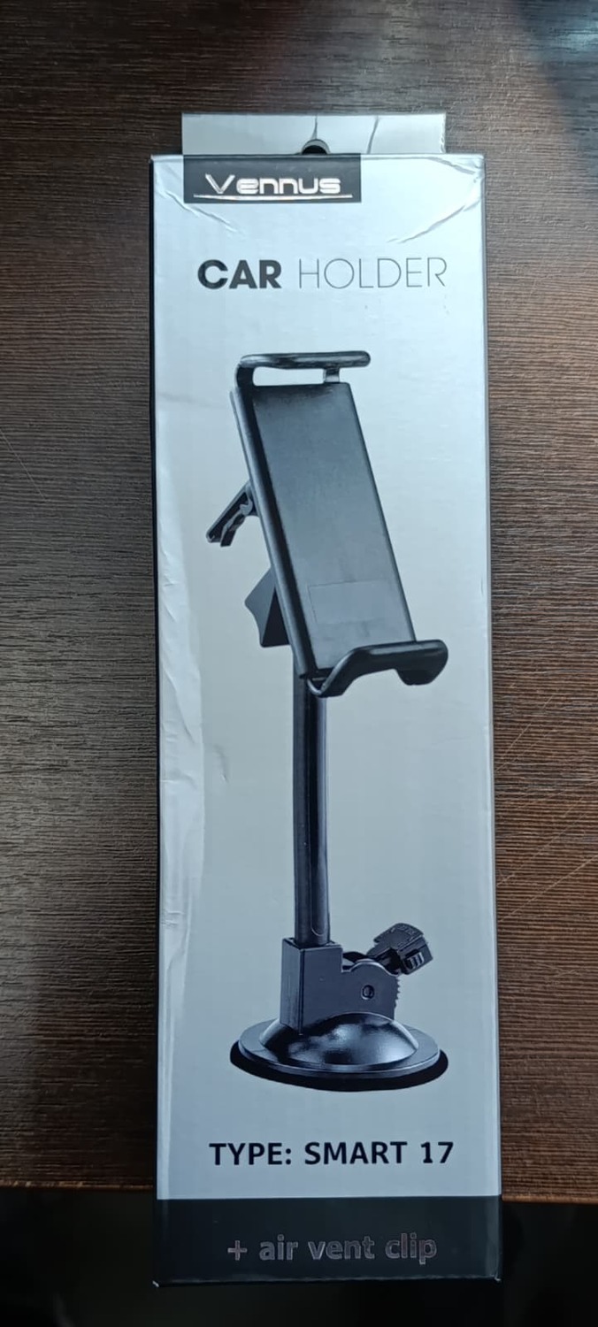 Autoteline VENNUS - SMART 17 /kiinnitys ilmastointiritilään ja tuulilasiin/ (vaurioitunut pakkaus)