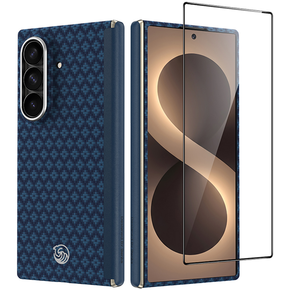 Benks Magnetic Armor Grid Air Grand Combo Case (C.K.FL.SA.BE.0051) do Samsung Galaxy Z Fold 8 Ultra blue