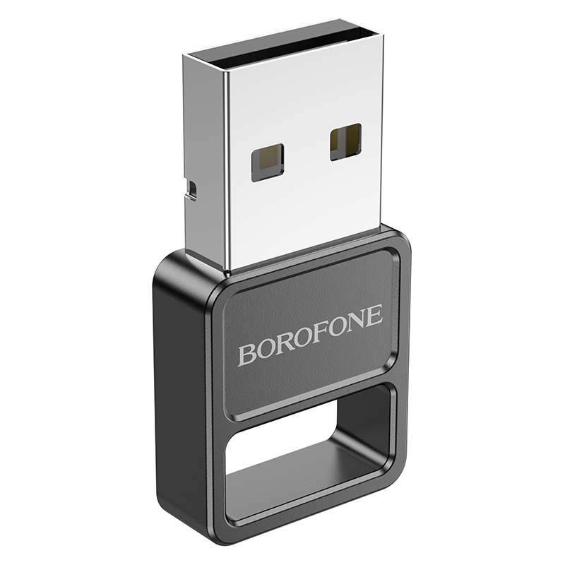 Borofone DH8 Bluetooth 5.1 -sovitin USB, musta
