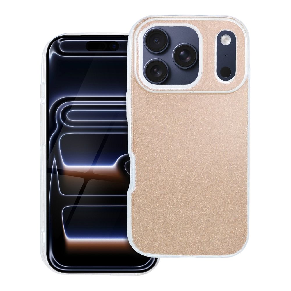 Kiiltävä suojakuori IPHONE 17 Pro - kulta