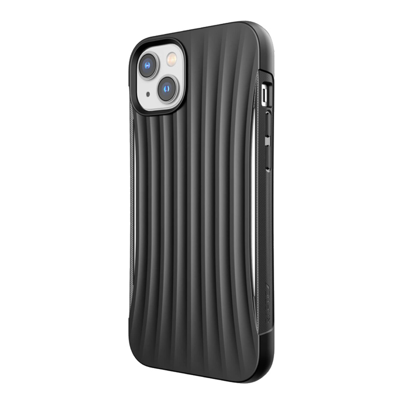 Raptic X-Doria Clutch suojakuori laitteelle iPhone 14 Plus, musta