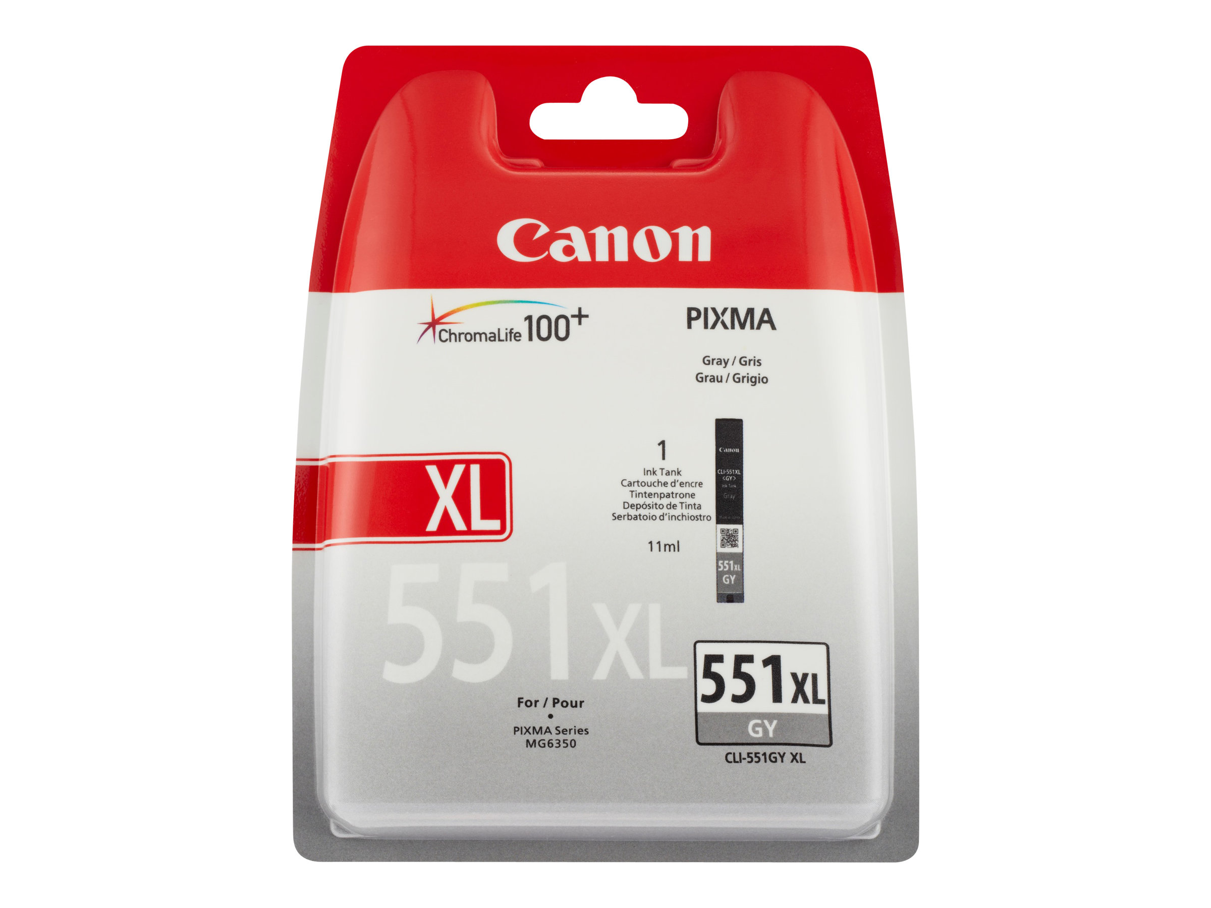 Canon CLI-551XL GY mustekasetti, harmaa