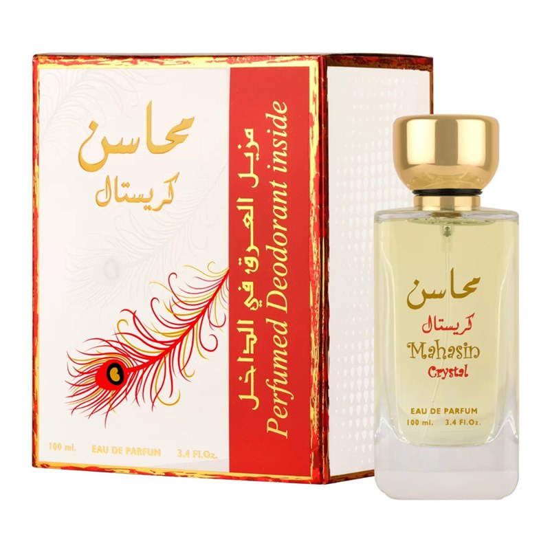 Lattafa Mahasin Crystal naisten Eau de Parfum, EDP, 100 ml