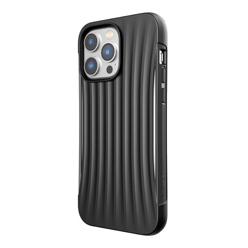 Raptic X-Doria Clutch suojakuori laitteelle iPhone 14 Pro Max, musta