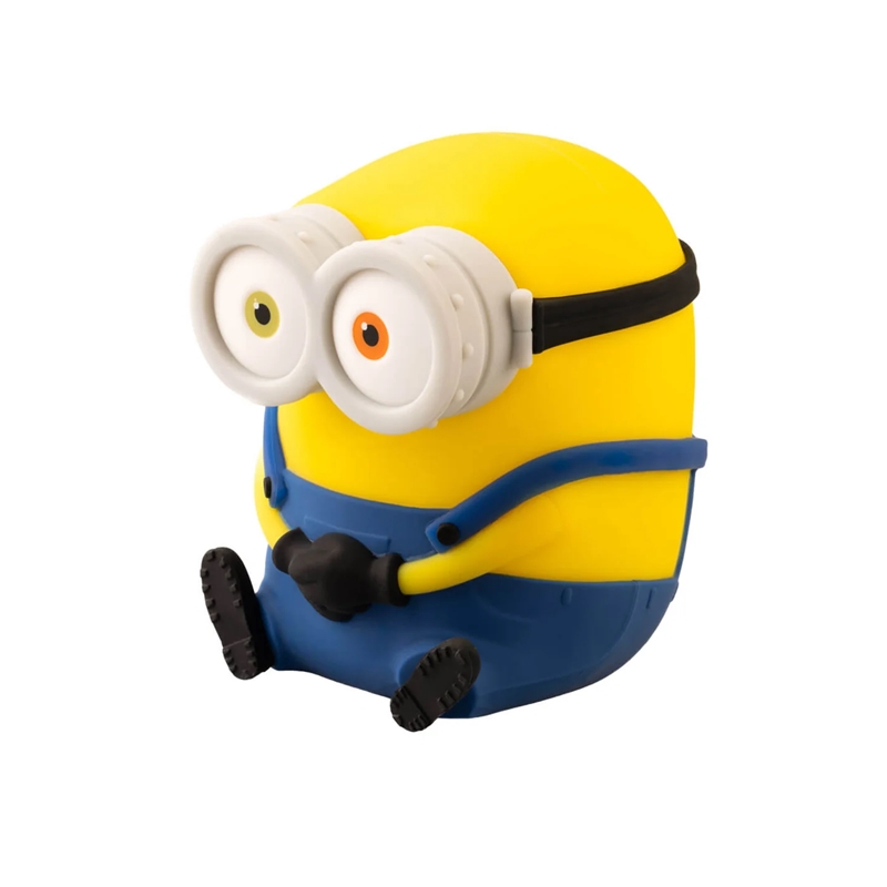 Minions Bobin pehmeä silikoninen LED-yövalo lapsille, 15 cm