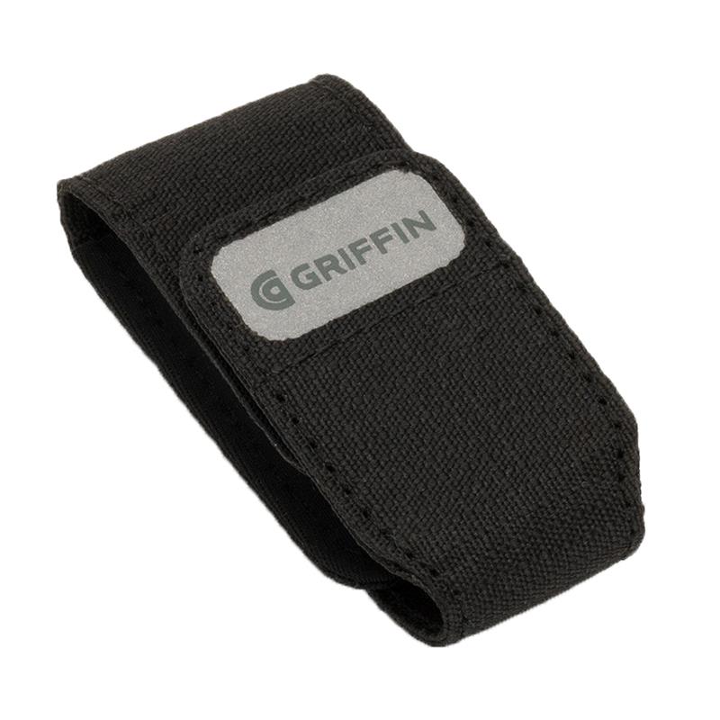 Griffin kengännauhoihin kiinnitettävä pussi Fitbit-, Misfit-, Sony- ja Nike+ -aktiivisuusmittareille, musta