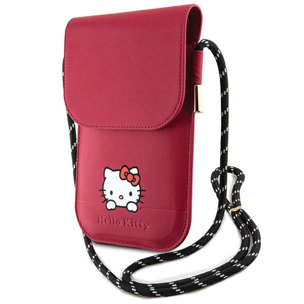 Hello Kitty Leather Daydreaming olkalaukku – vaaleanpunainen