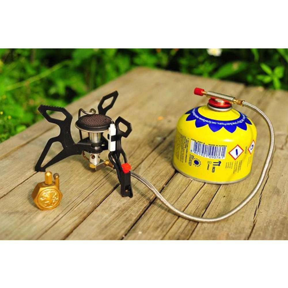 Meva SPIDER PRO -retkikaasukeitin ja lämmitin kaasupatruunoille, 3 kW, pietsosytytyksellä