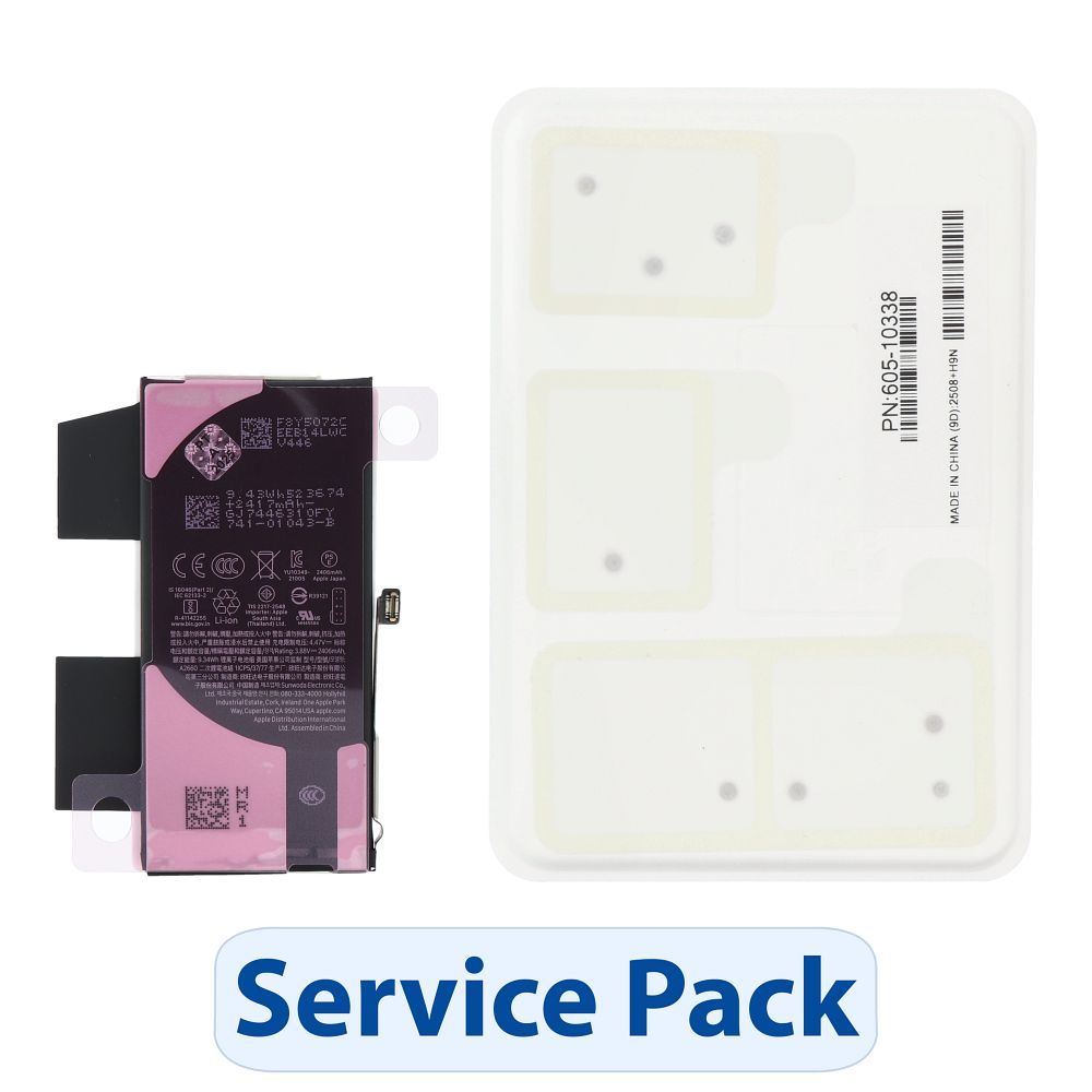 Alkuperäinen Apple iPhone 13 mini -akku, 2406 mAh, huoltopakkaus, 661-22374